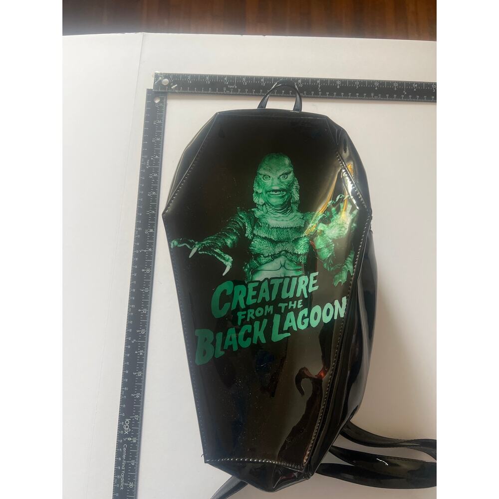 Universal Monsters"Creature from the Black Lagoon"Coffin Backpack by Rock Rebel